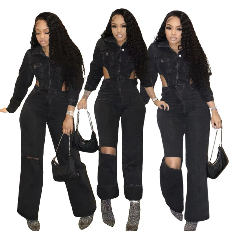 Trendy Stretch Jumpsuit