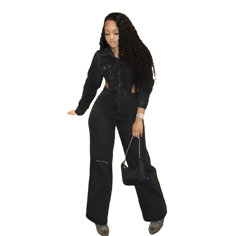 Trendy Stretch Jumpsuit
