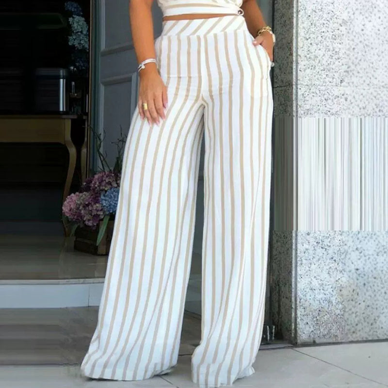 Striped Shorts Set