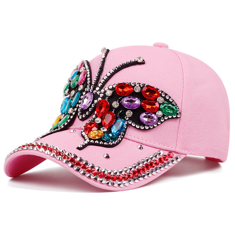 Butterfly Denim Cap