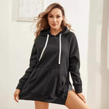 Brushed Split Hoodie