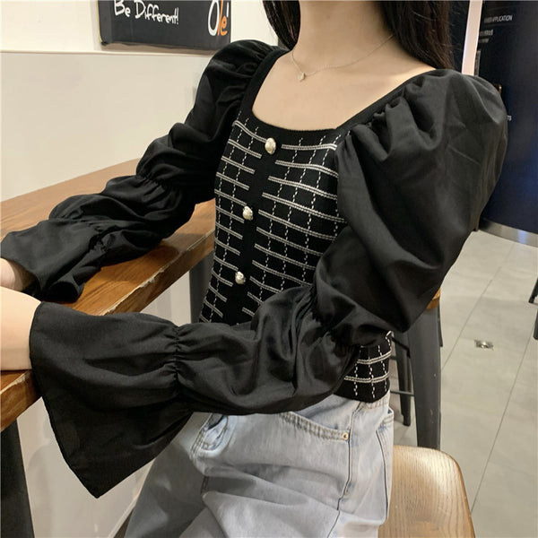 Square Neck Blouse