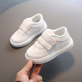 Toddler White Sneakers – Kids Comfort Shoes