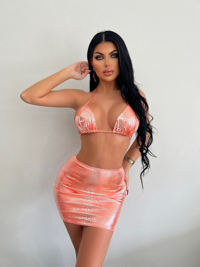 Snake Print Bikini