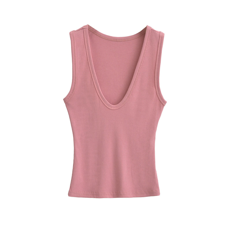 U-Neck Crop Top