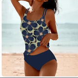 Vintage High-Waist Swimwear