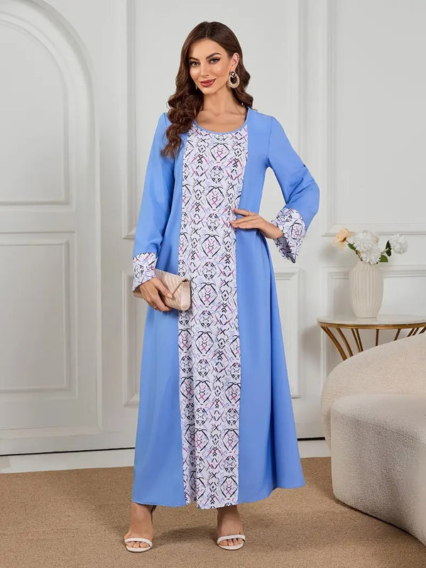 Stylish Round Neck Dress
