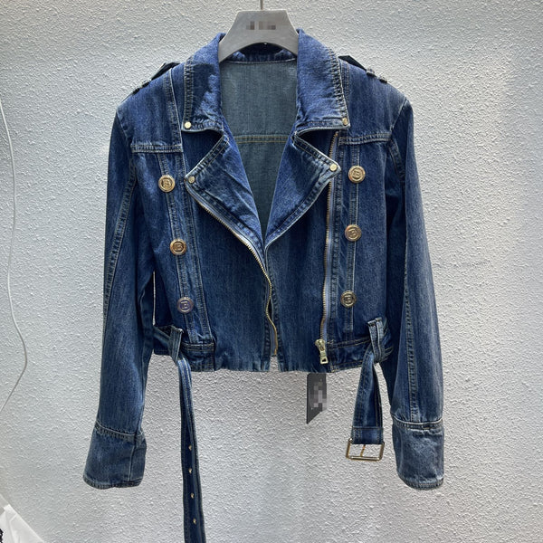 Korean Denim Coat