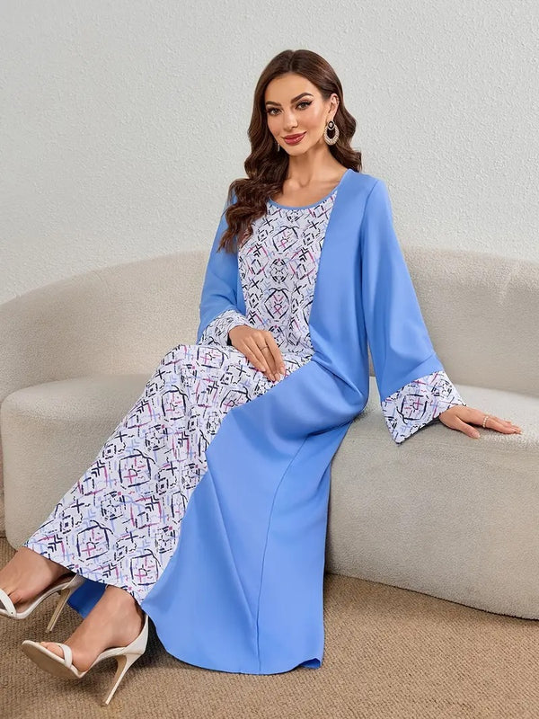 Stylish Round Neck Dress