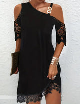 Tassel Off-Shoulder Dress